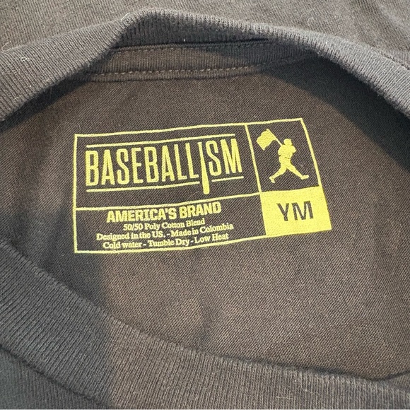 Baseballism Doubles and Bubble Baseball Short Sleeve Tshirt Youth medium (10) - Picture 5 of 6